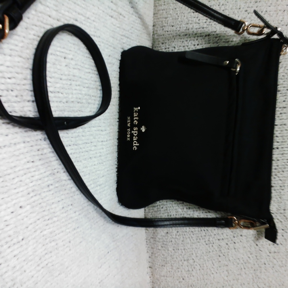 Kate Spade Elegant Black Nylon Crossbody Bag - Picture 3 of 7